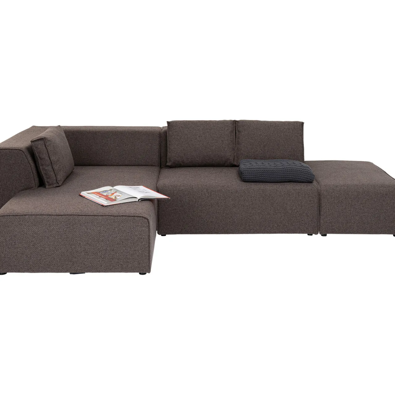 KARE Design Canapés D Angle Infinity Dolce Marron Gauche Outlet