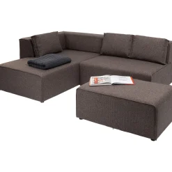 KARE Design Canapés D Angle Infinity Dolce Marron Gauche Outlet