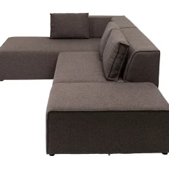 KARE Design Canapés D Angle Infinity Dolce Marron Gauche Outlet