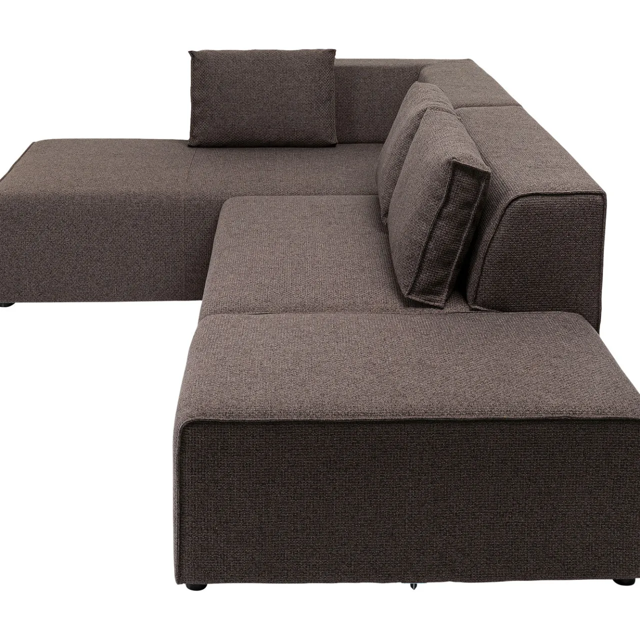 KARE Design Canapés D Angle Infinity Dolce Marron Gauche Outlet