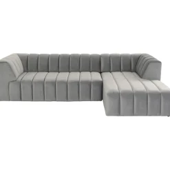 KARE Design Canapés D Angle Jessy Titanium Droite New