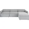 KARE Design Canapés D Angle Lucca Gris Droite 255Cm Best