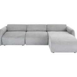 KARE Design Canapés D Angle Lucca Gris Droite 255Cm Best
