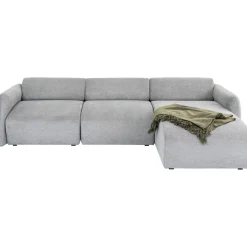 KARE Design Canapés D Angle Lucca Gris Droite 255Cm Best