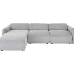 KARE Design Canapés D Angle Lucca Gris Gauche 255Cm Outlet