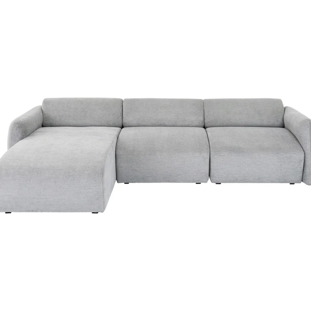 KARE Design Canapés D Angle Lucca Gris Gauche 255Cm Outlet