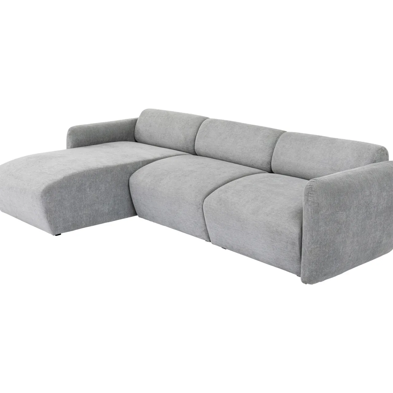 KARE Design Canapés D Angle Lucca Gris Gauche 255Cm Outlet