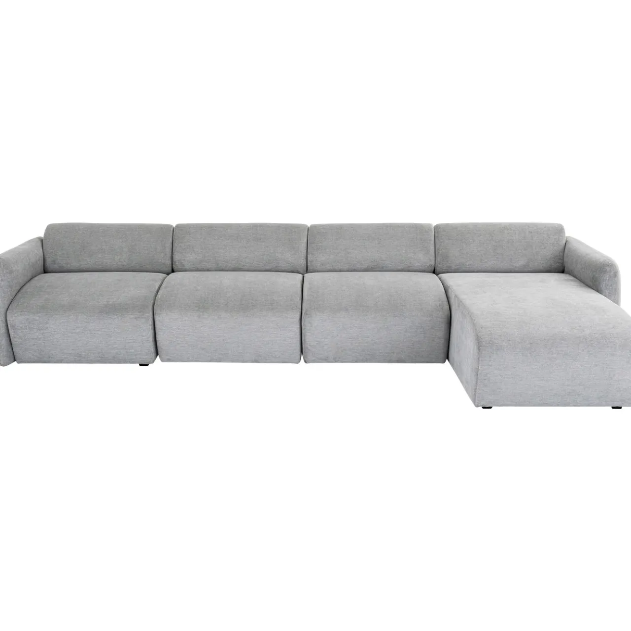 KARE Design Canapés D Angle Lucca Gris Droite 331Cm Sale