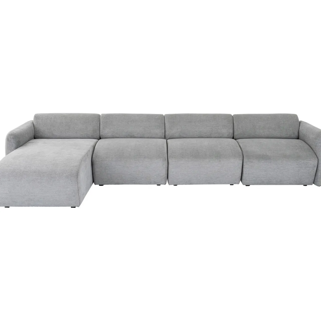KARE Design Canapés D Angle Lucca Gris Gauche 331Cm Clearance