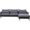 KARE Design Canapés D Angle Monza Droite Gris 296Cm Outlet