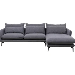 KARE Design Canapés D Angle Monza Droite Gris 296Cm Outlet