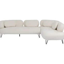 KARE Design Canapés D Angle Peppo Blanc Hot