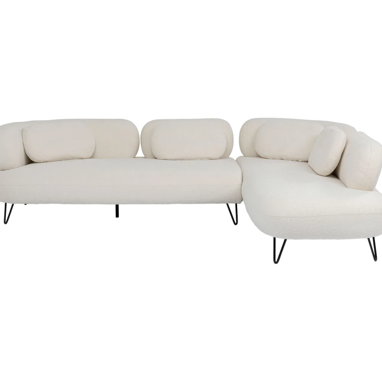 KARE Design Canapés D Angle Peppo Blanc Hot
