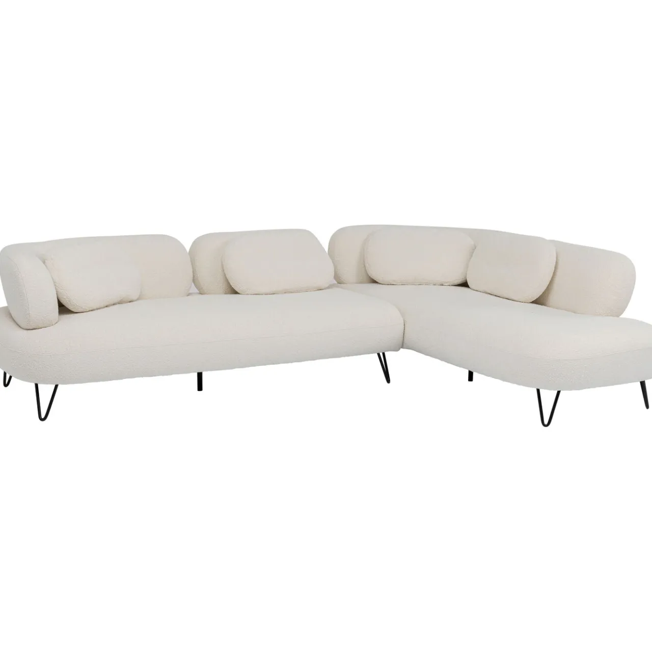 KARE Design Canapés D Angle Peppo Blanc Hot