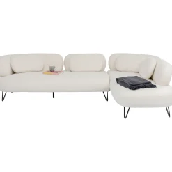 KARE Design Canapés D Angle Peppo Blanc Hot