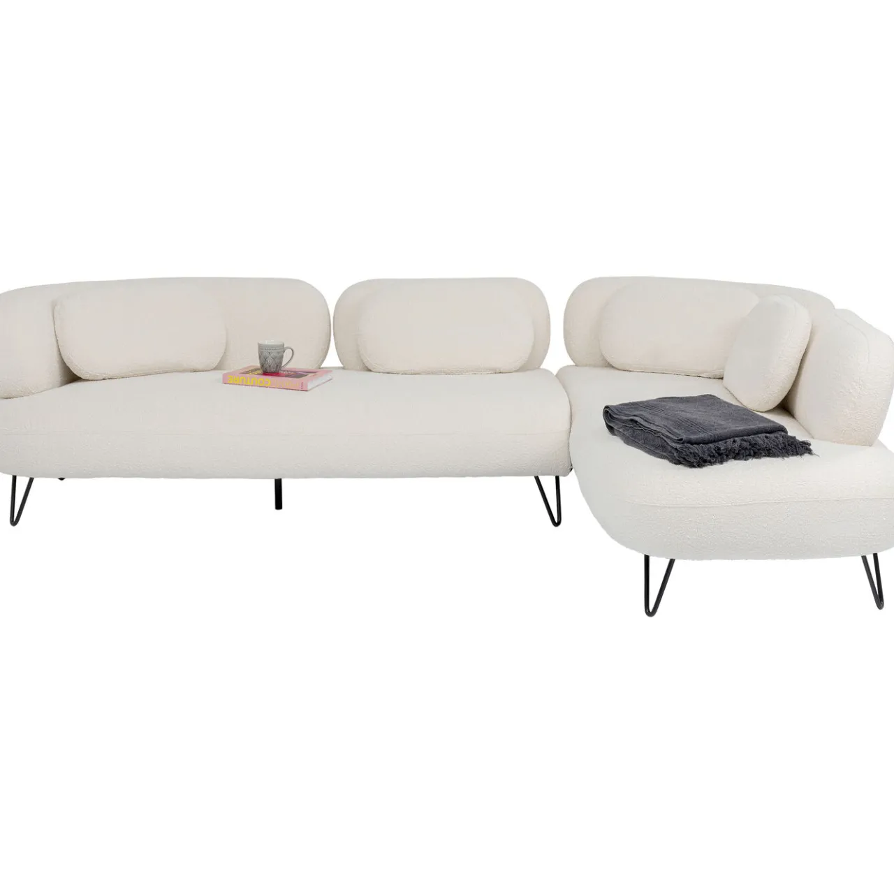 KARE Design Canapés D Angle Peppo Blanc Hot