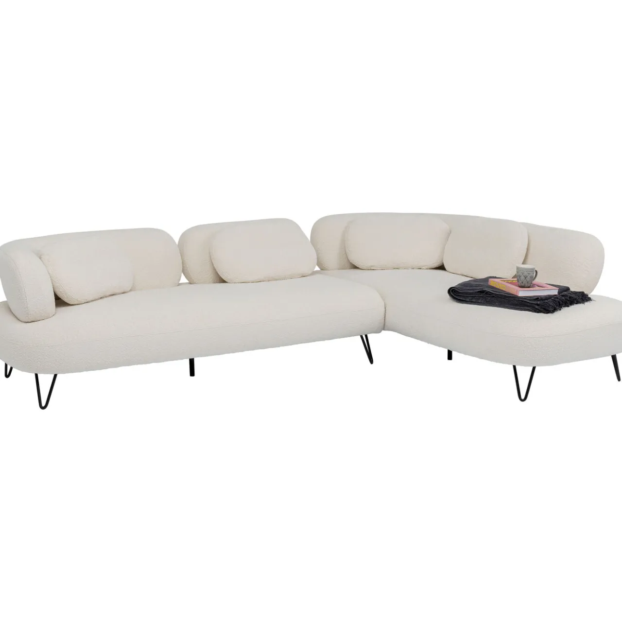 KARE Design Canapés D Angle Peppo Blanc Hot