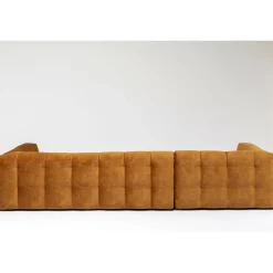 KARE Design Canapés D Angle Salamanca Gauche Brun Dore