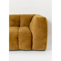 KARE Design Canapés D Angle Salamanca Gauche Brun Dore