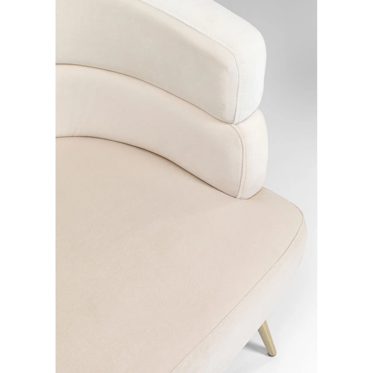KARE Design Canapés Discovery 2-Places Creme 125Cm Sale