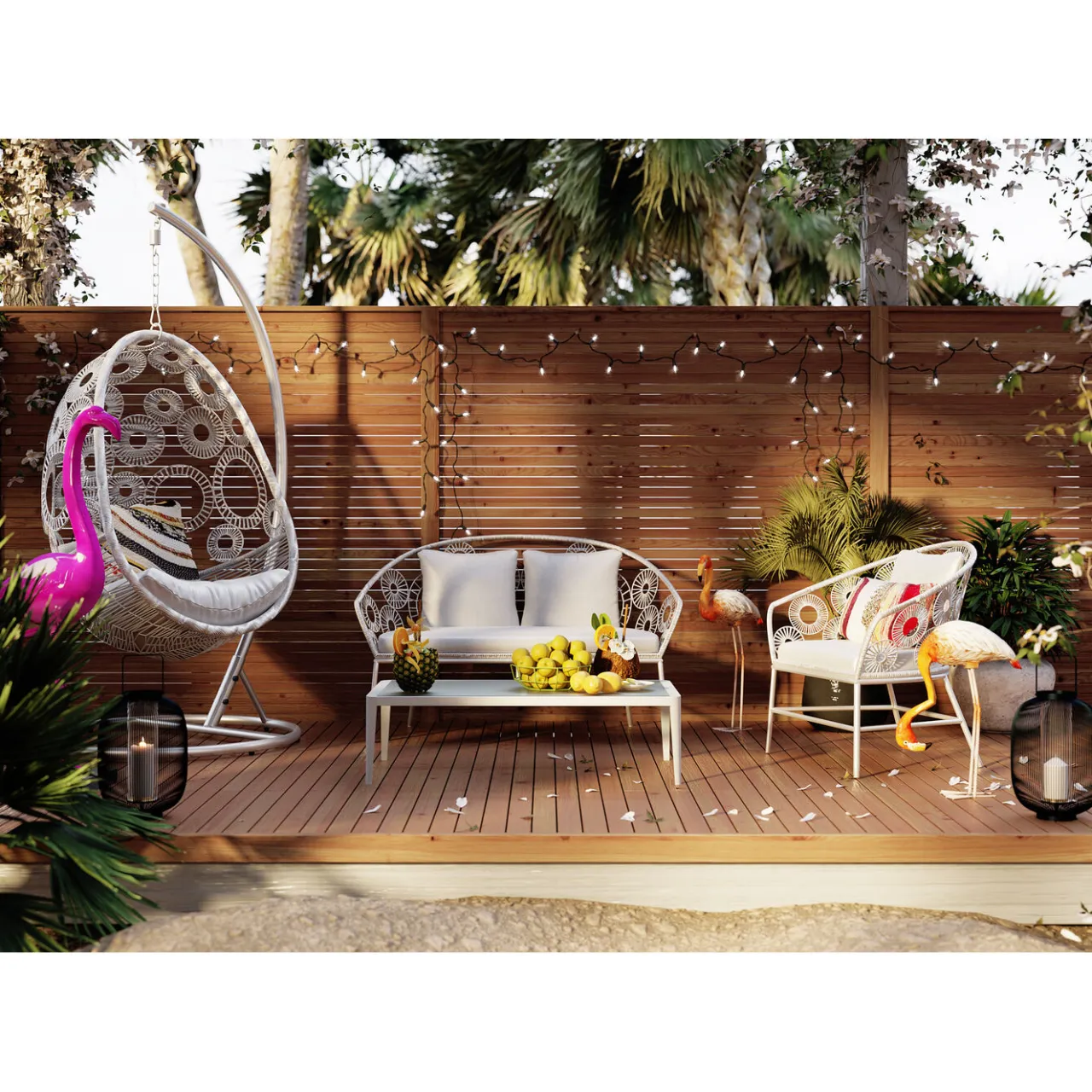 KARE Design Canapés Ibiza Blanc