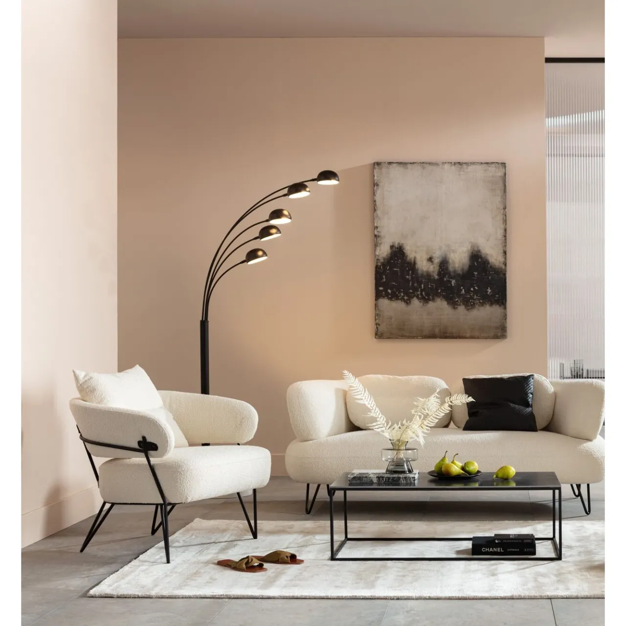 KARE Design Canapés Peppo 2-Places Blanc 182Cm Discount
