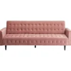 KARE Design Canapés-Lit Milchbar Mauve 219Cm New