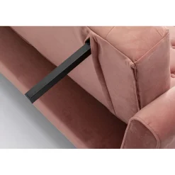 KARE Design Canapés-Lit Milchbar Mauve 219Cm New