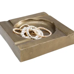 KARE Design Cendrier Classic Alu Dore 20X20Cm Hot