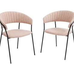 KARE Design Chaise A. Acc. Belle Rose (2/Set) New