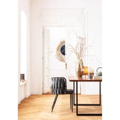 KARE Design Chaise A. Acc. Cheerio Gris Av. Coussin New
