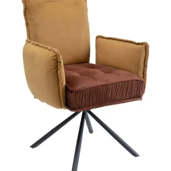 KARE Design Chaise A. Acc. Chelsea.Marron Outlet