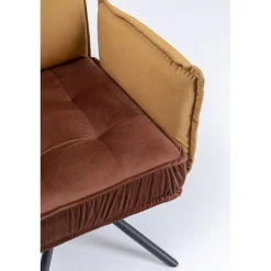 KARE Design Chaise A. Acc. Chelsea.Marron Outlet