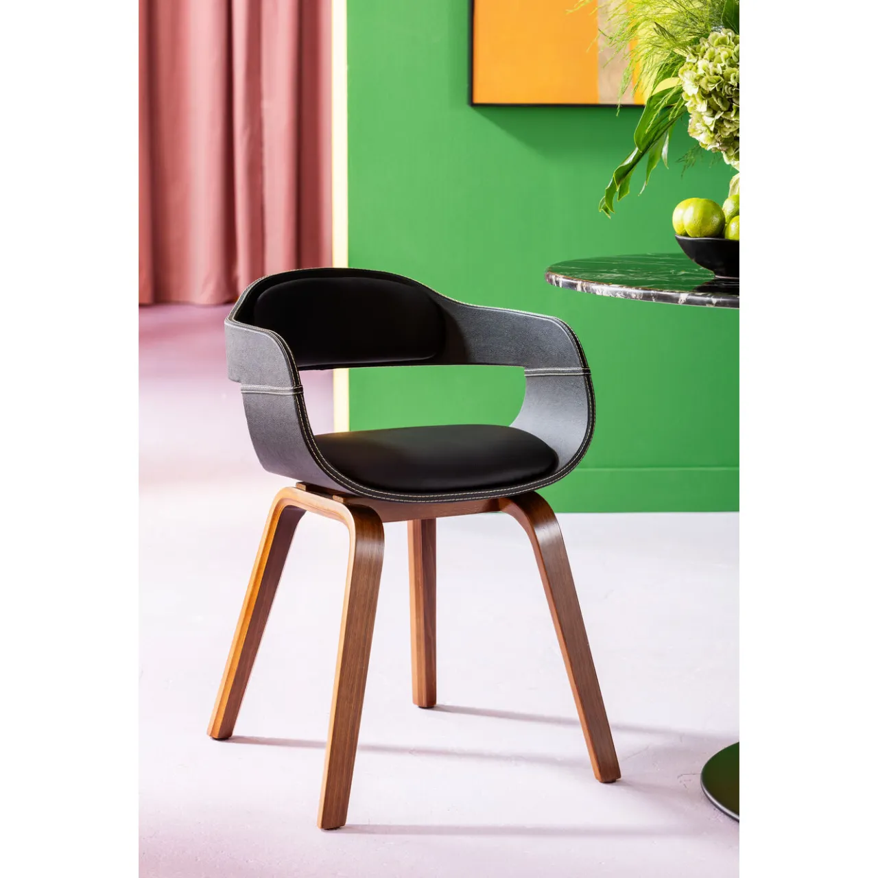 KARE Design Chaise A. Acc. Costa.Noyer