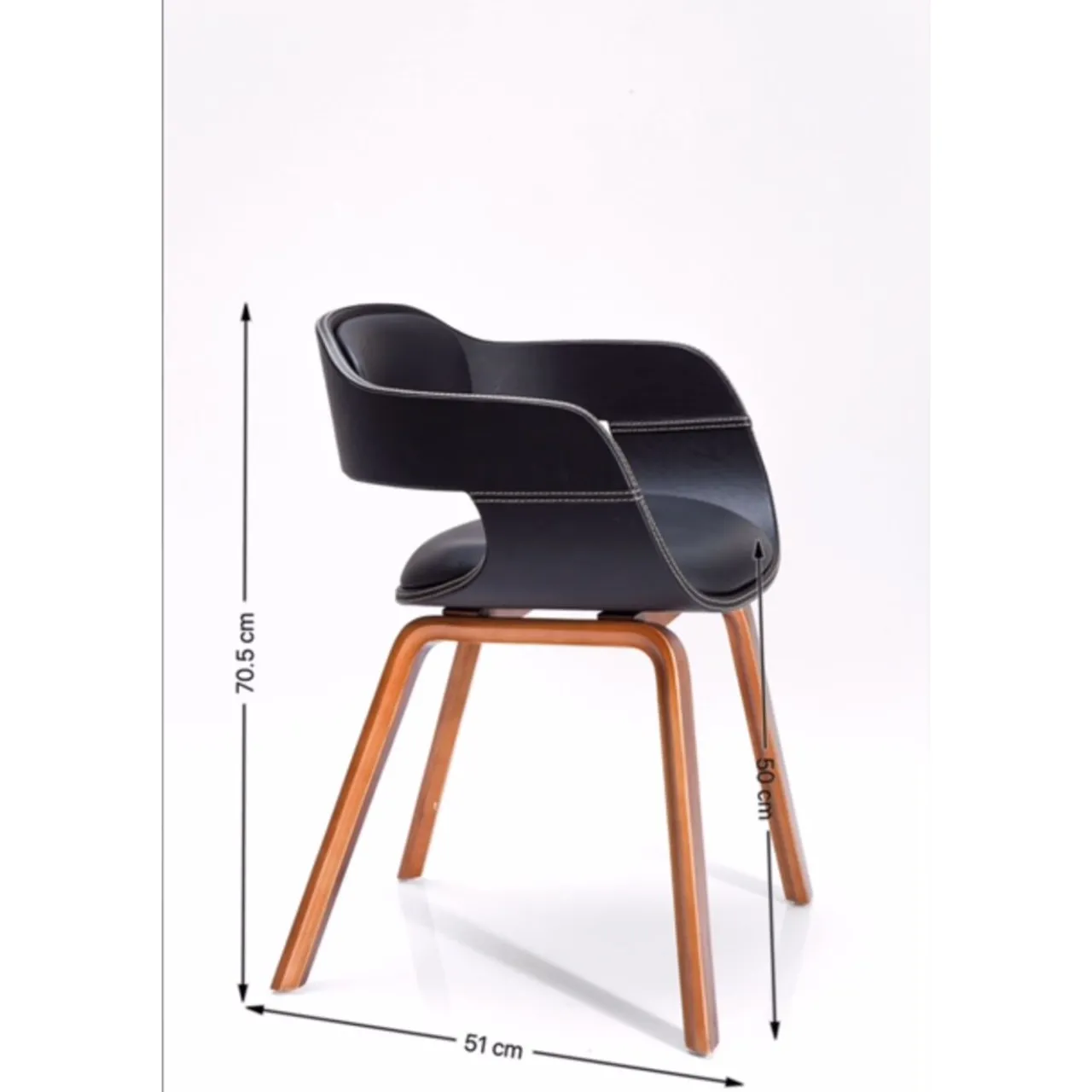 KARE Design Chaise A. Acc. Costa.Noyer