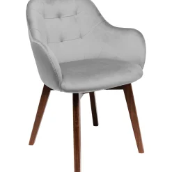 KARE Design Chaise A. Acc. Dark Lady Velours Gris Best