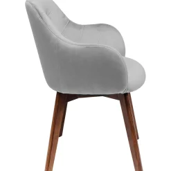 KARE Design Chaise A. Acc. Dark Lady Velours Gris Best