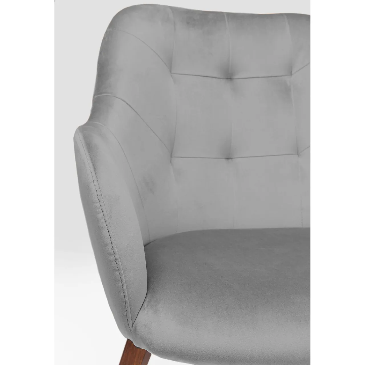 KARE Design Chaise A. Acc. Dark Lady Velours Gris Best