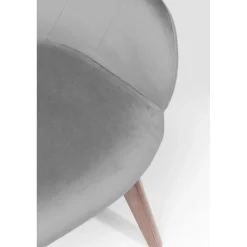 KARE Design Chaise A. Acc. Dark Lady Velours Gris Best