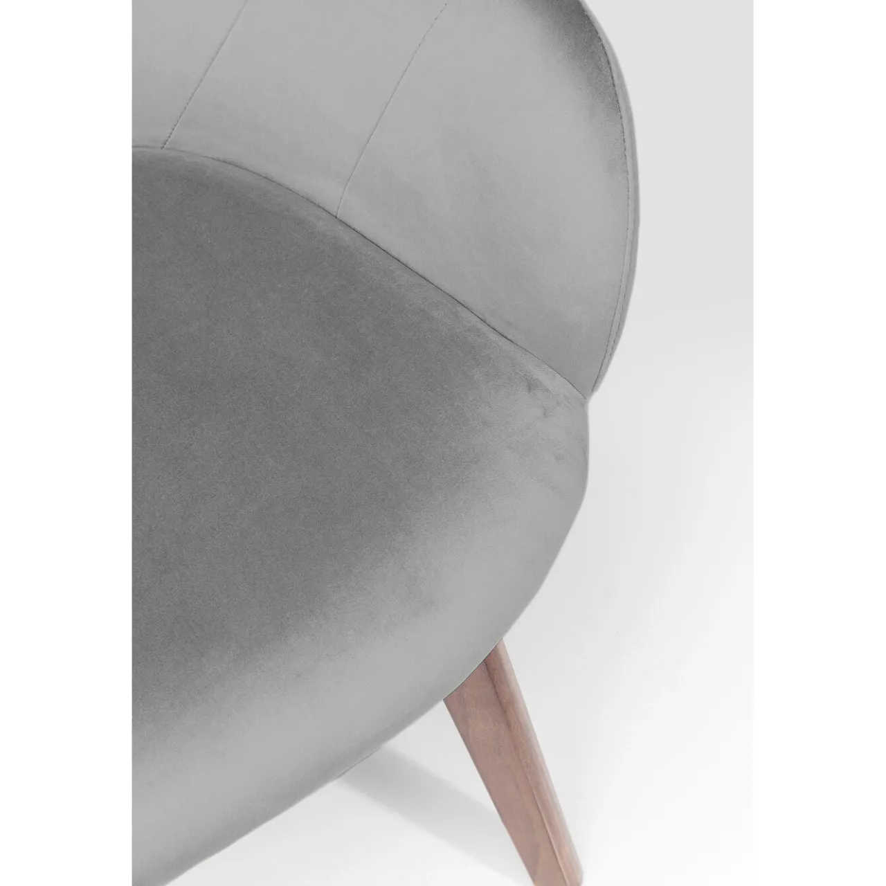KARE Design Chaise A. Acc. Dark Lady Velours Gris Best