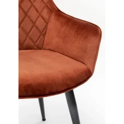 KARE Design Chaise A. Acc. Harry Rouge-Rouille Discount