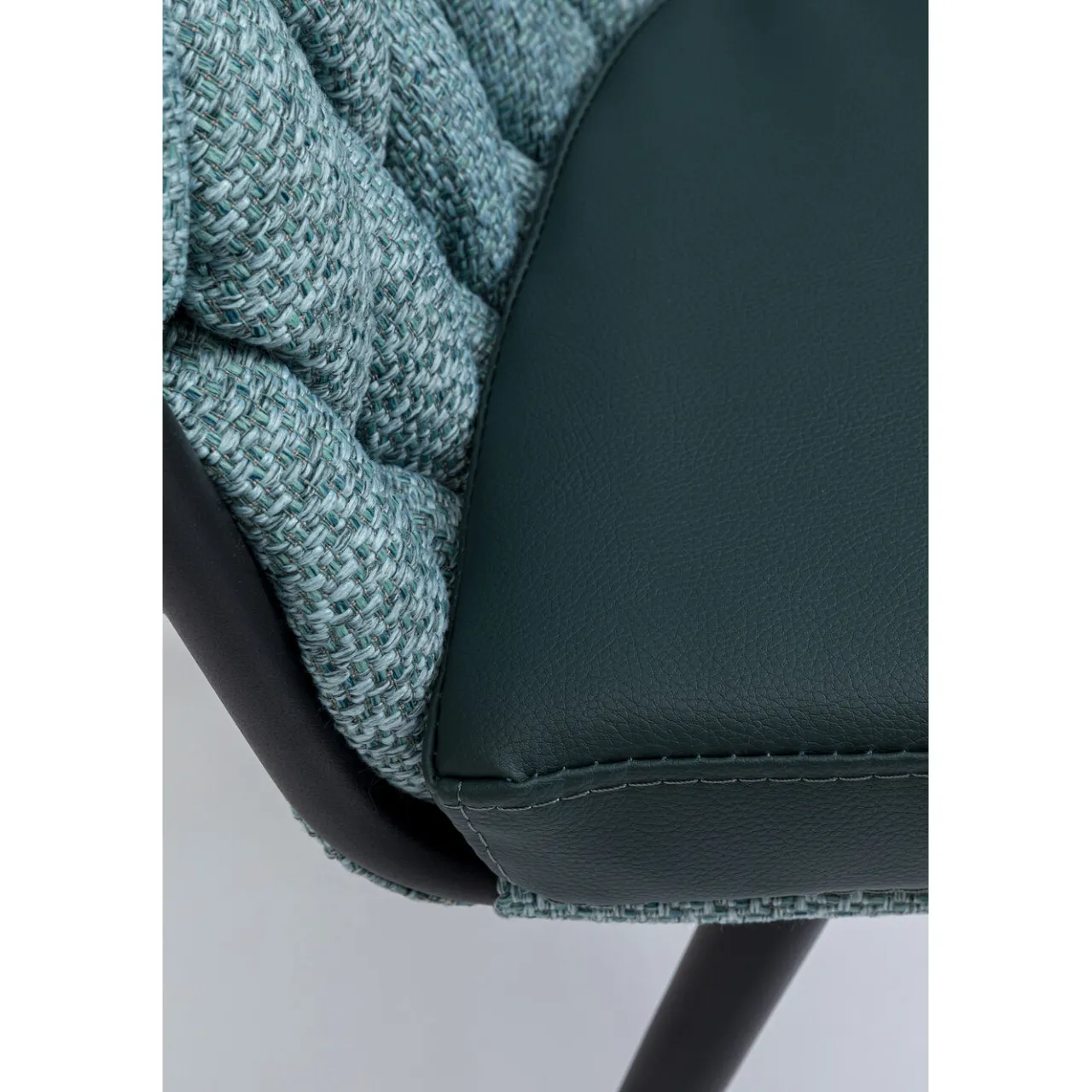 KARE Design Chaise A. Acc. Knot Bleu Petrole Online