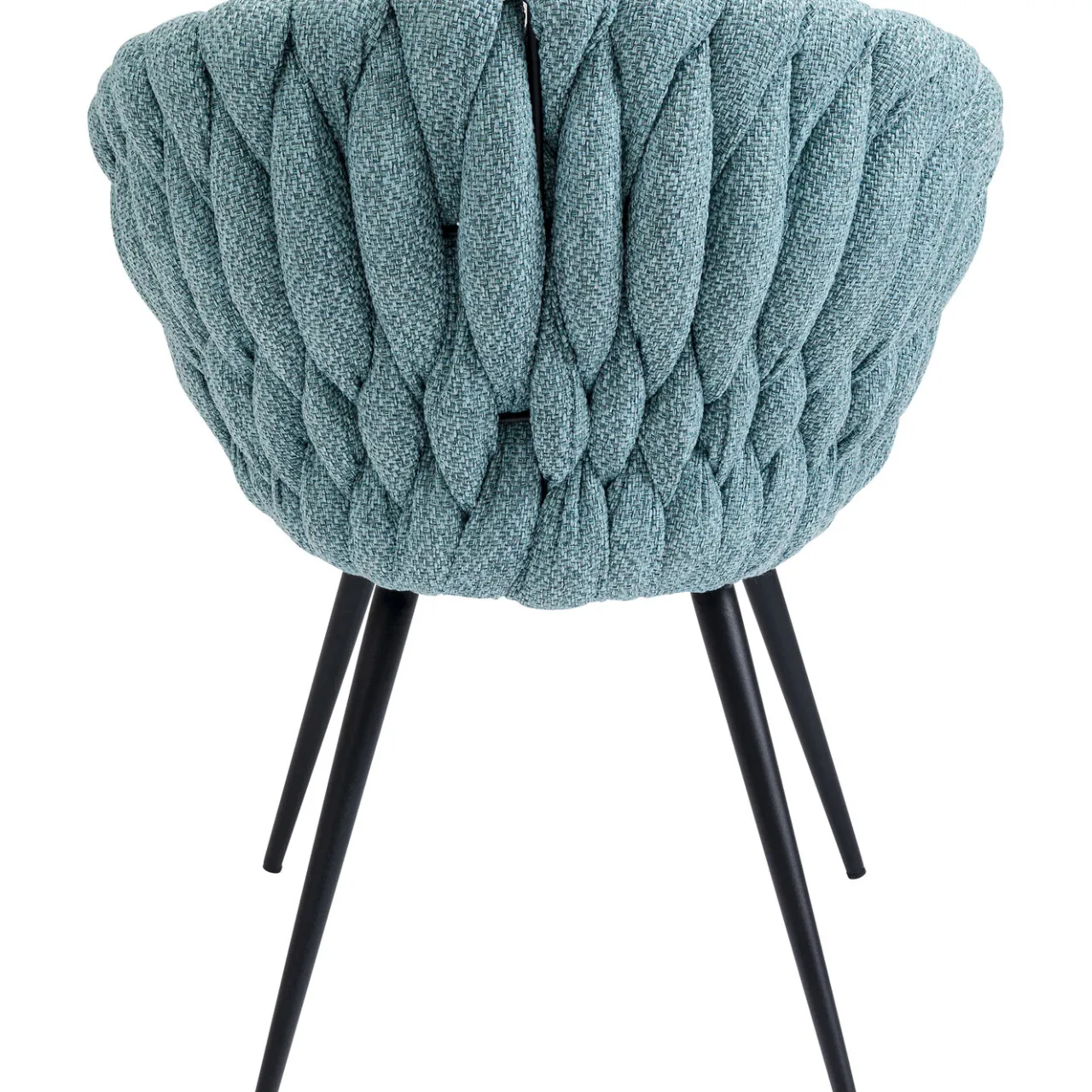 KARE Design Chaise A. Acc. Knot Bleu Petrole Online