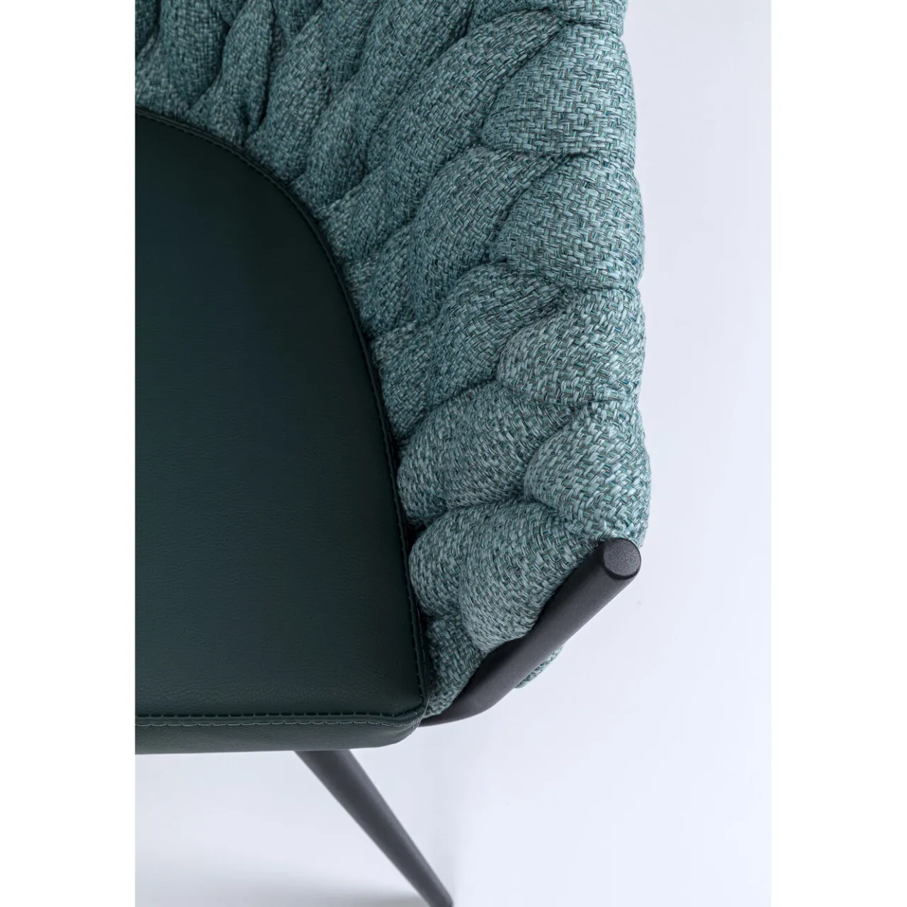 KARE Design Chaise A. Acc. Knot Bleu Petrole Online