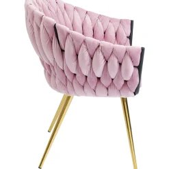 KARE Design Chaise A. Acc. Knot Mauve