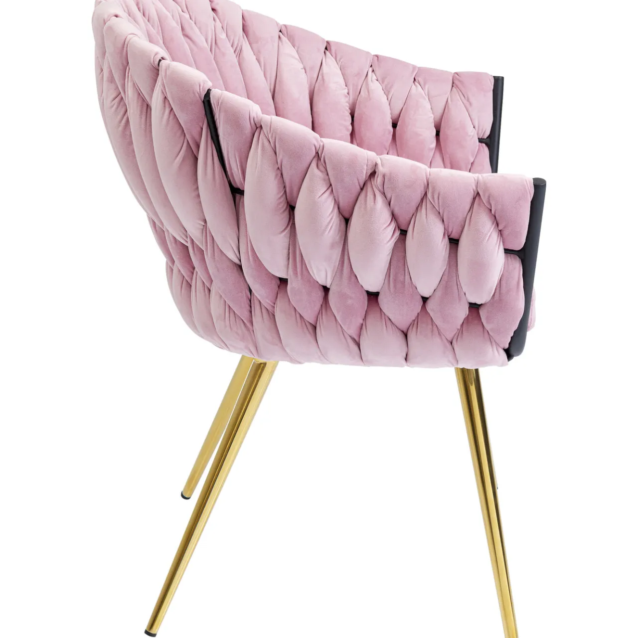 KARE Design Chaise A. Acc. Knot Mauve