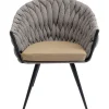 KARE Design Chaise A. Acc. Knot Tweed Online