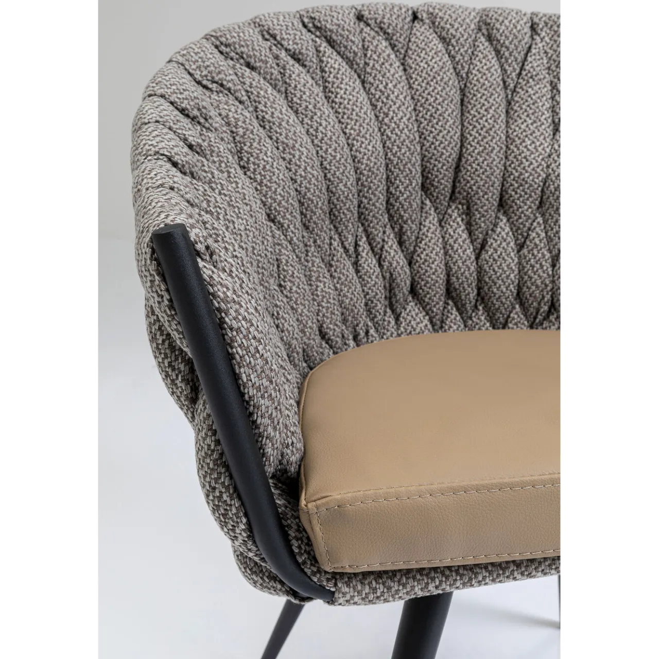 KARE Design Chaise A. Acc. Knot Tweed Online