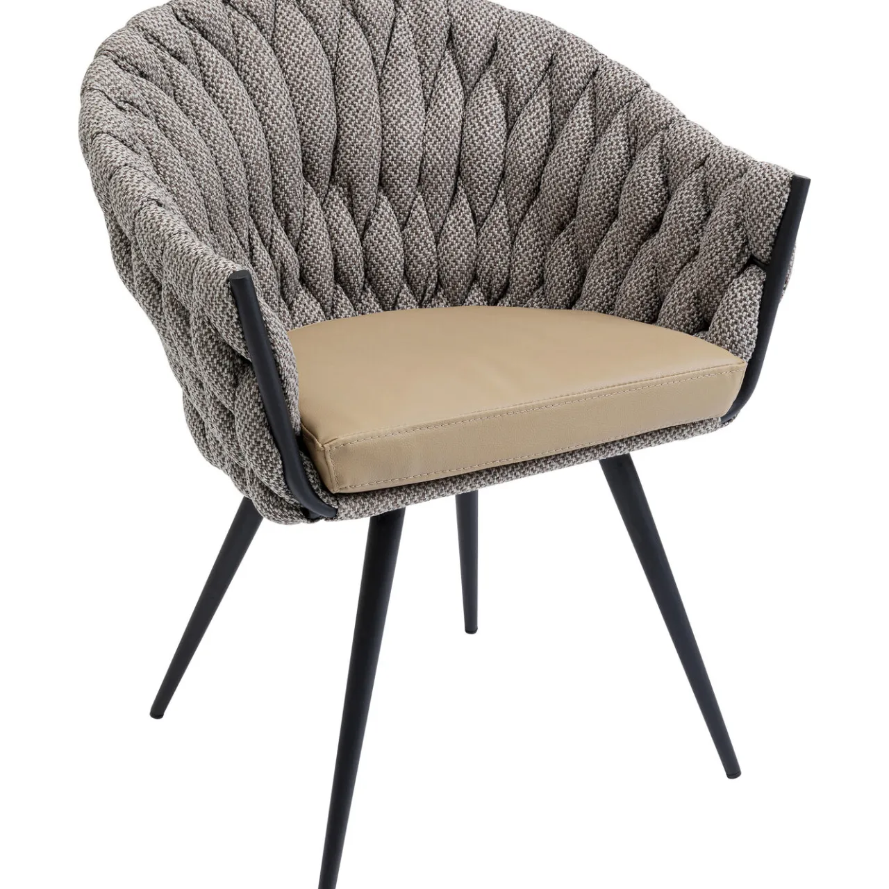 KARE Design Chaise A. Acc. Knot Tweed Online