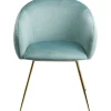 KARE Design Chaise A. Acc. Lorena Turquoise Clearance